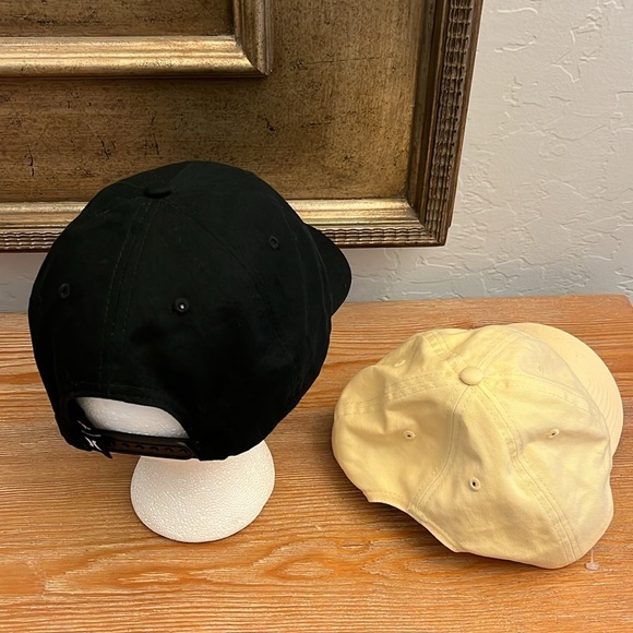 HURLEY 2- Women's Mom Iconic Hat Yellow and Black Baseball Hats - Picture 2 of 5